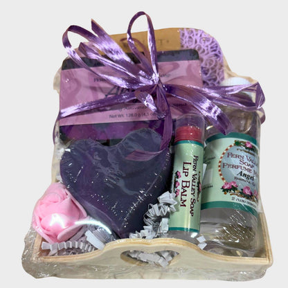 Handmade Goat Milk Soap | Sweet Heart Gift Tray