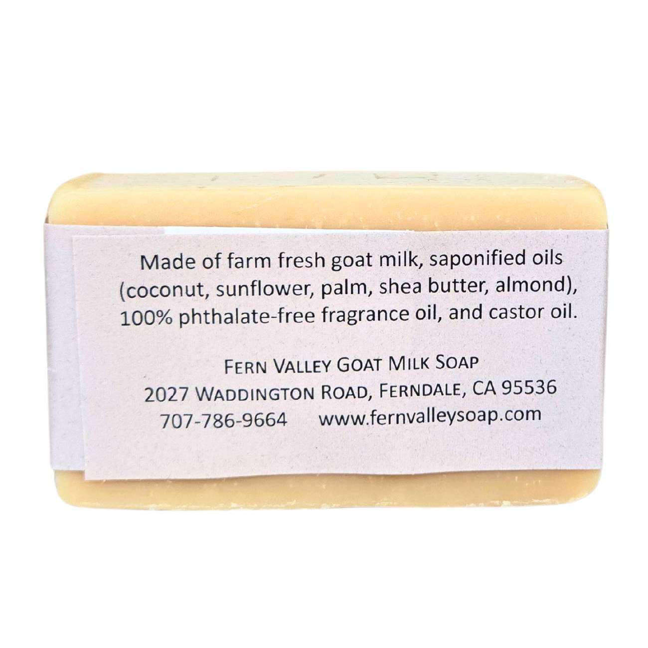 Handmade Goat Milk Soap | Shower Bar | Tobacco Bay