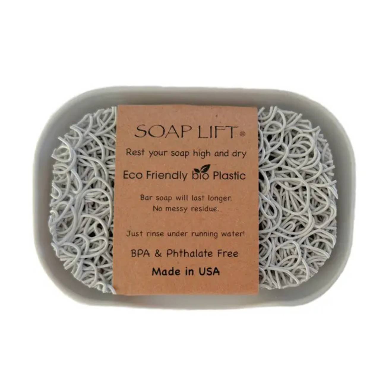 Waterfall Soap Dish Set With Soap Saver | Fern Valley Soap | Made USA