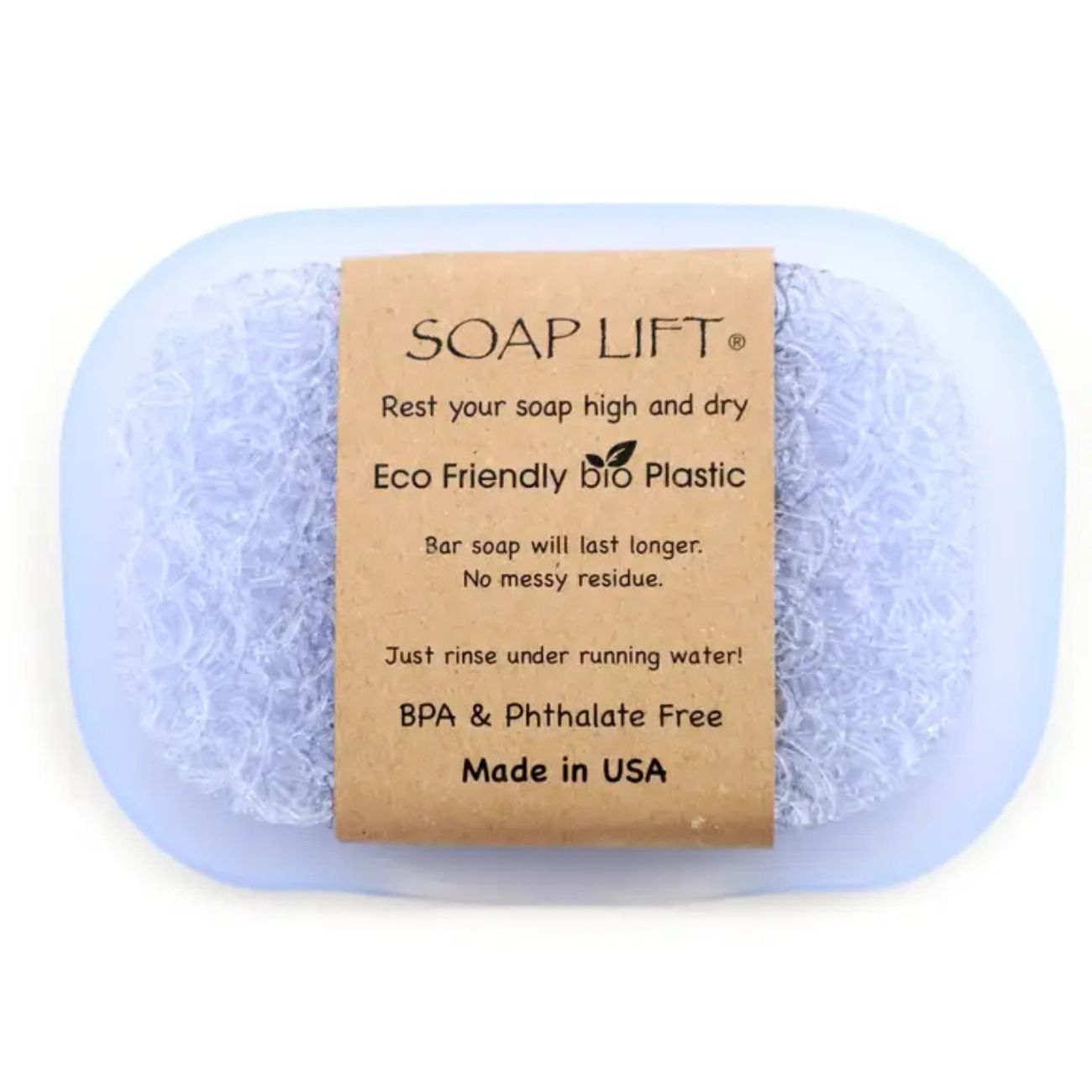 Waterfall Soap Dish Set With Soap Saver | Fern Valley Soap | Made USA