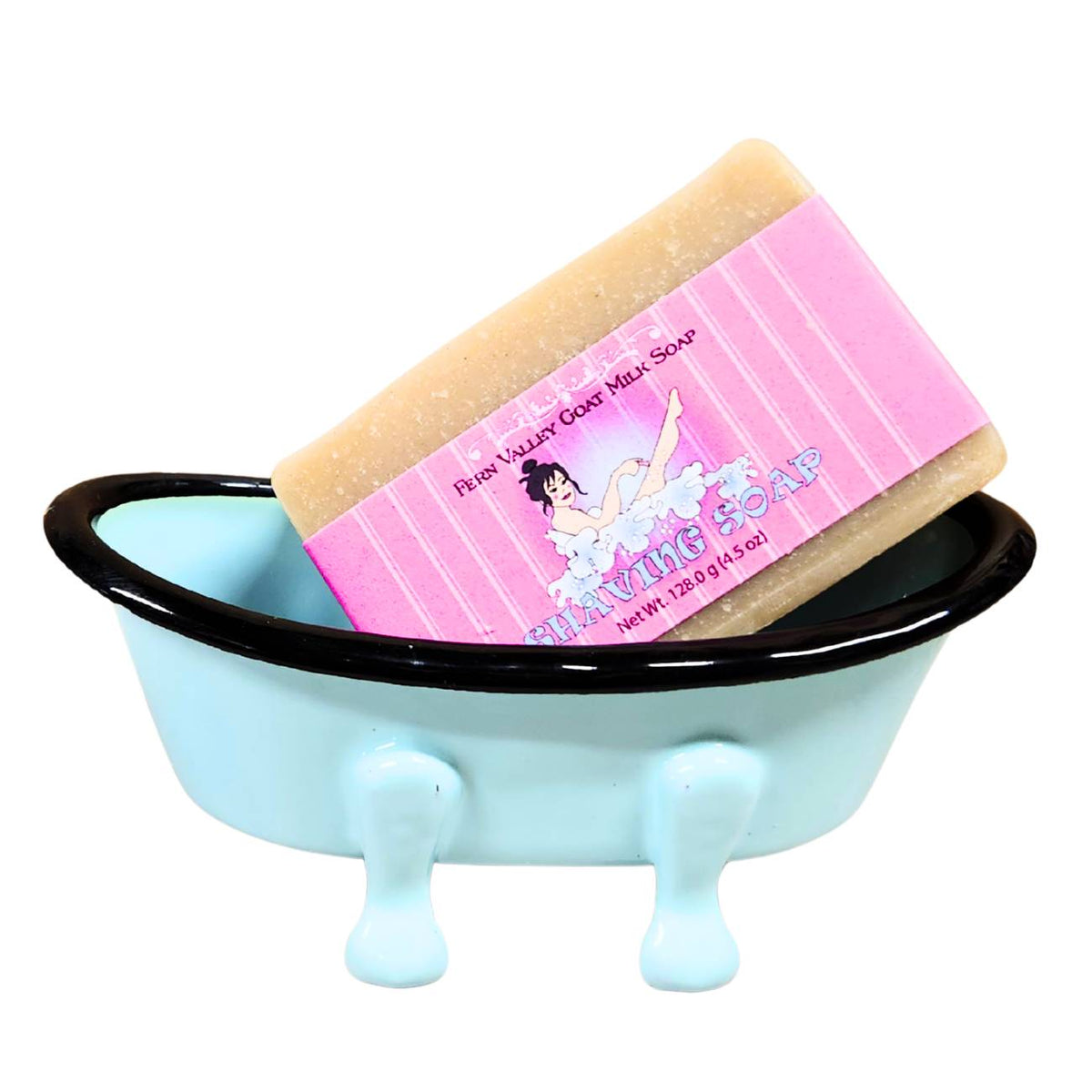 Handmade Goat Milk Soap | Coconut &amp; Lime Verbena Shaving Soap for Women