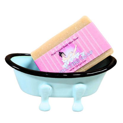 Handmade Goat Milk Soap | Coconut &amp; Lime Verbena Shaving Soap for Women