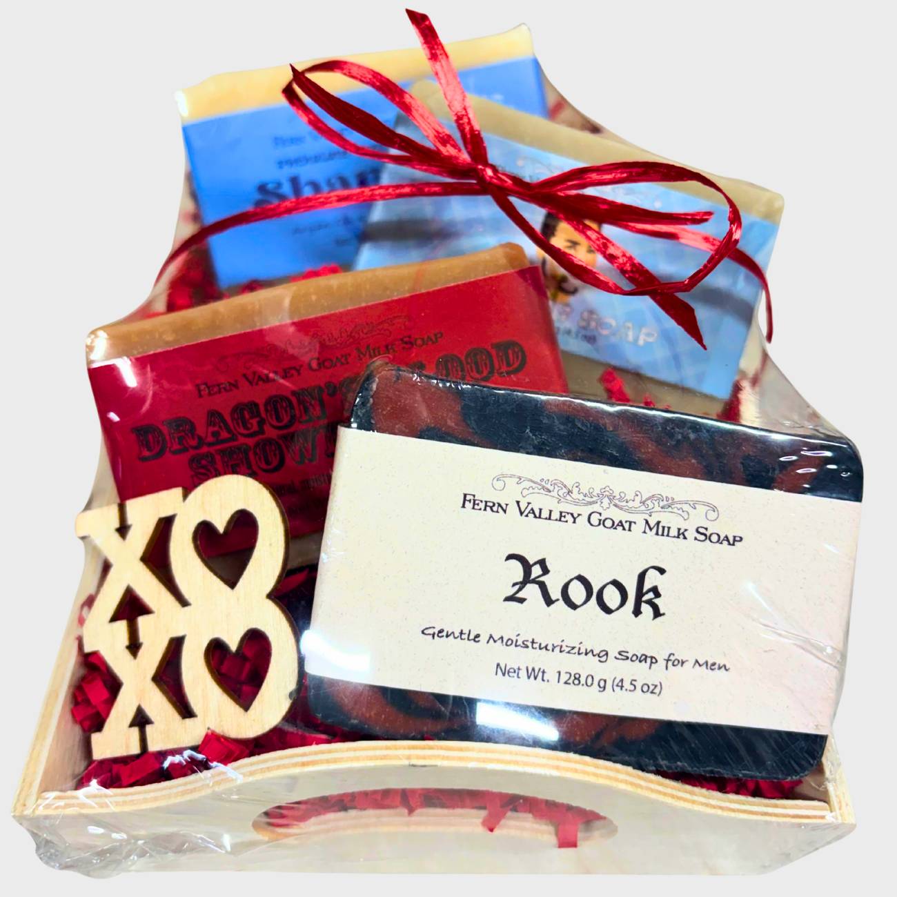 Handmade Natural Goat Milk Soap |  XOXO Gift Crate For Men