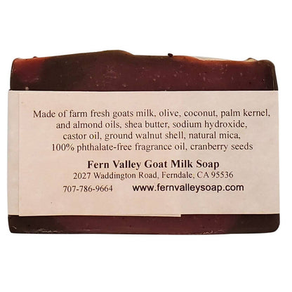 Natural Goat Milk Soap | Exfoliating Scrub | Raspberry Truffle