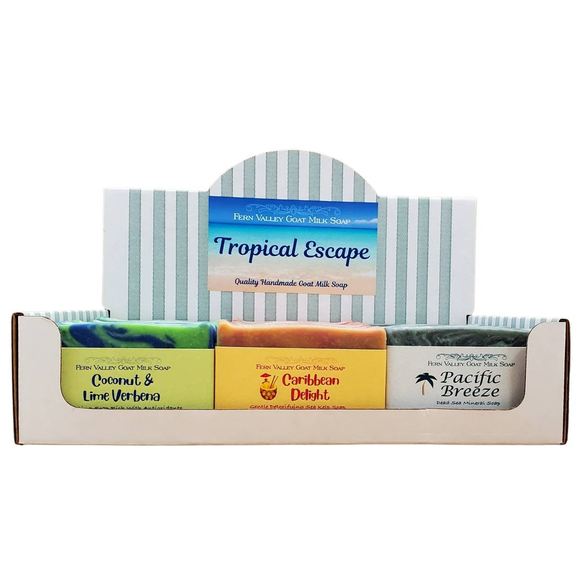 Tropical Escape Collection POP 18 Bar Display Box