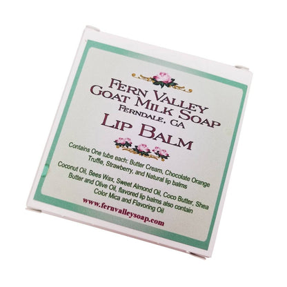 Natural Handmade Lip Balm | Fern Valley Goat Milk Soap | Sampler Box