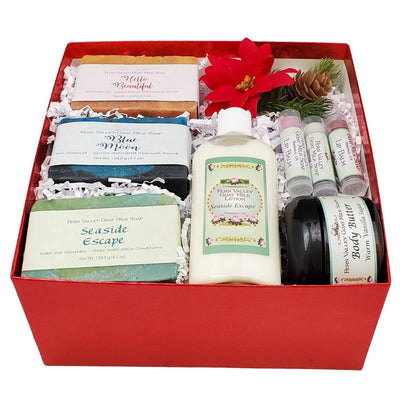 Handmade Goat Milk Soaps and Lotion | Lovely Gift Box Set for Her