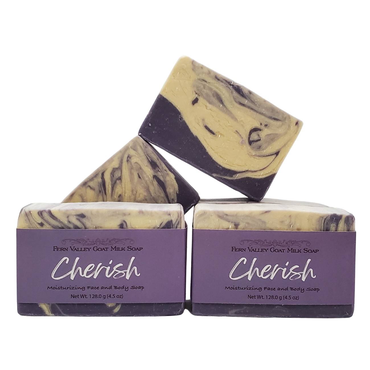 Natural Goat Milk Soap | Cherish - Delightful Sheer Floral Scent