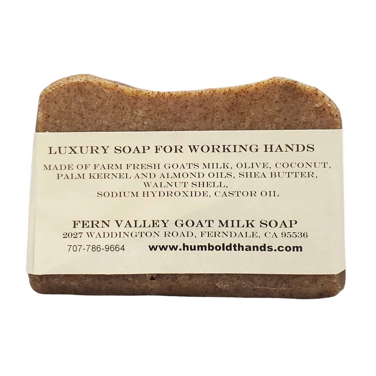 Natural Goat Milk Soap | Humboldt Hands Heavy-Duty Hand Cleaner | Fragrance Free