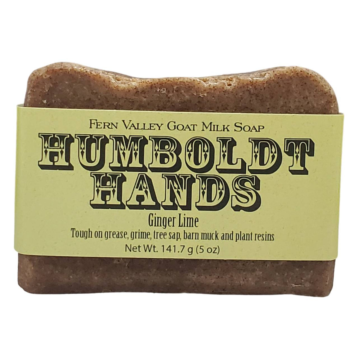 Natural Goat Milk Soap | Humboldt Hands Heavy-Duty Hand Cleaner | Ginger Lime