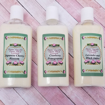 Handmade Goat Milk Lotion | Skin Care From Fern Valley Goat Milk Soap | Rich and Creamy