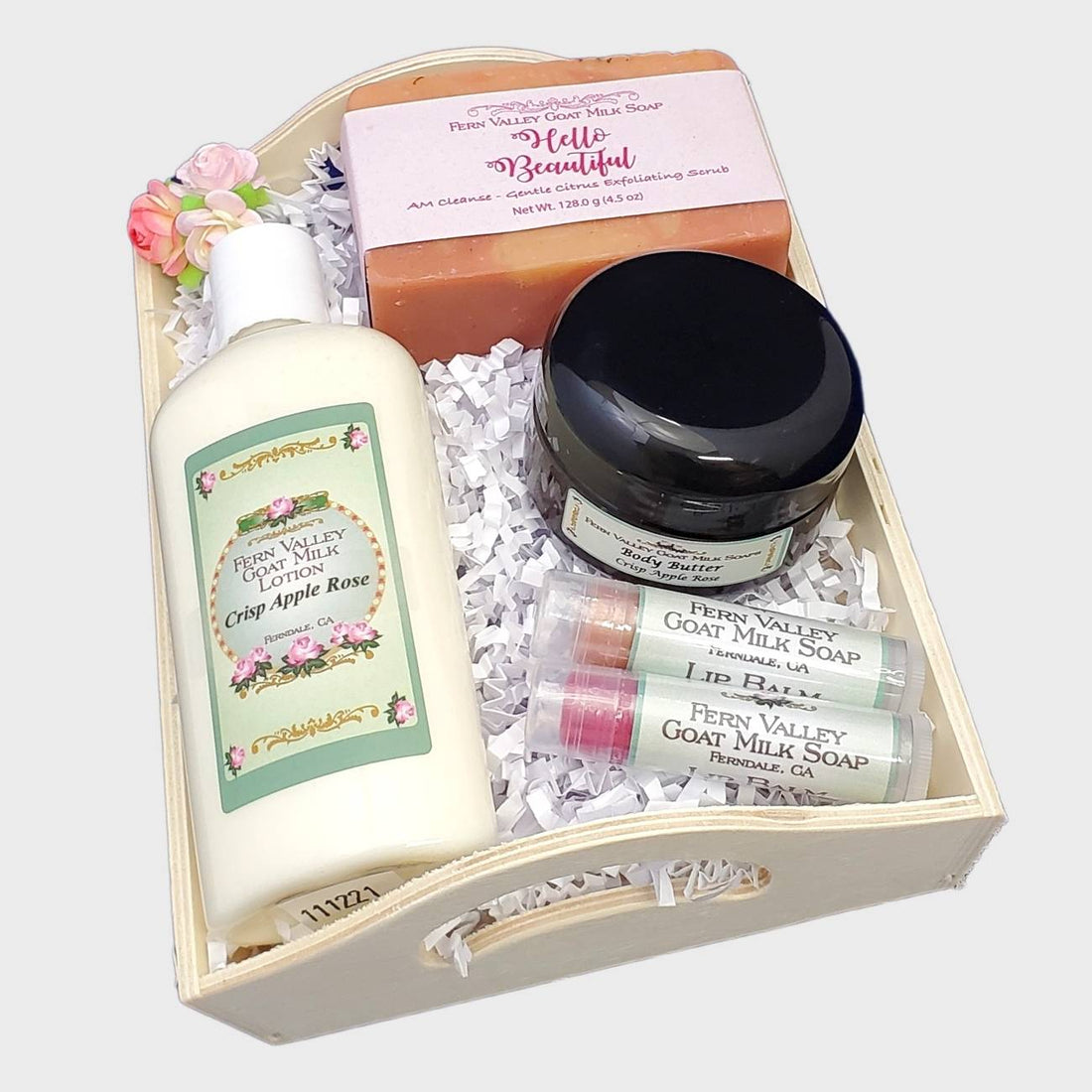 Handmade Goat Milk Soap & Lotion + Body Butter | Hello Beautiful Gift Tray
