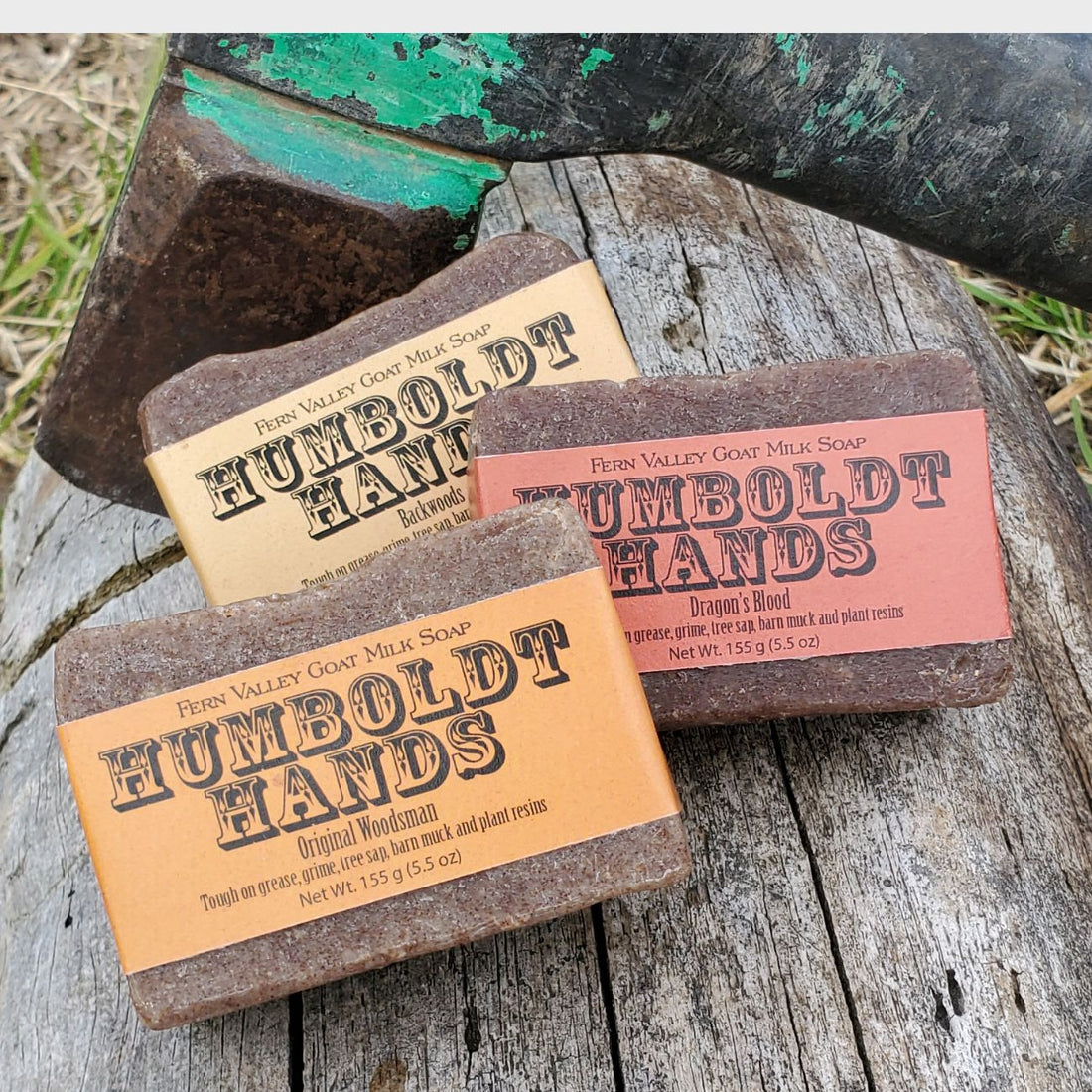 Natural Goat Milk Soap | Humboldt Hands Heavy-Duty Hand Cleaner | Dragon&