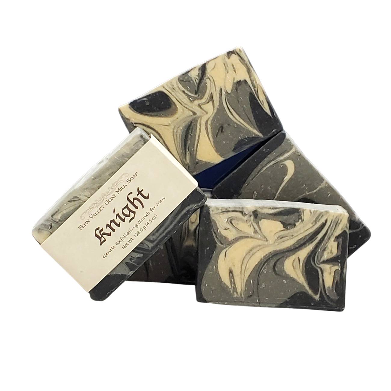 Natural Goat Milk Soap | Exfoliating Soap | Knight - Soap for Men