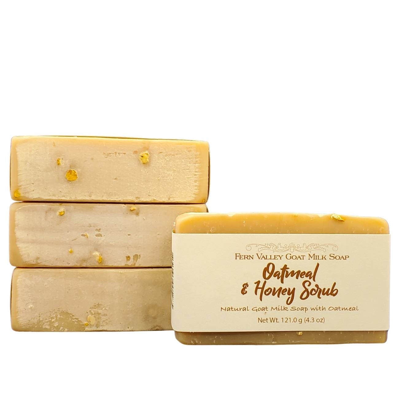 Oatmeal & Honey Scrub Goat Milk Soap – Simple Goodness Soaps