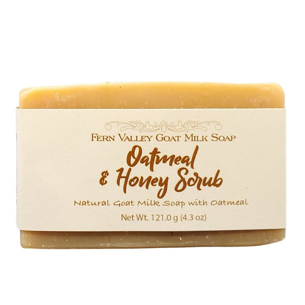 Oatmeal, Milk and Honey Sugar Soap, Soap Scrub, Cleansing Scrub