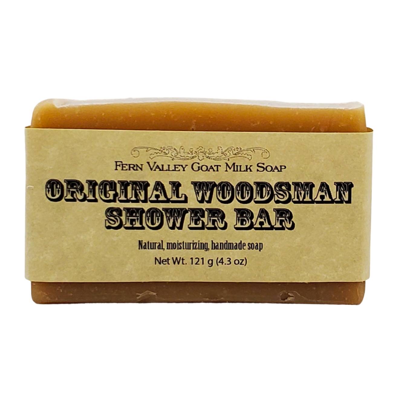 Goat Milk Soap | Shower Bar | Original Woodsman - Soapy Deal