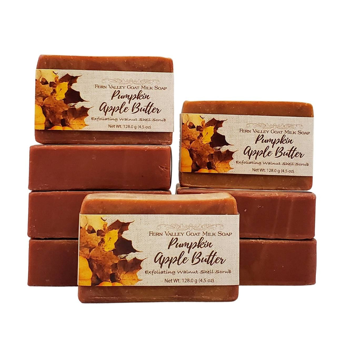 Natural Goat Milk Soap | Pumpkin Apple Butter | Exfoliating Scrub