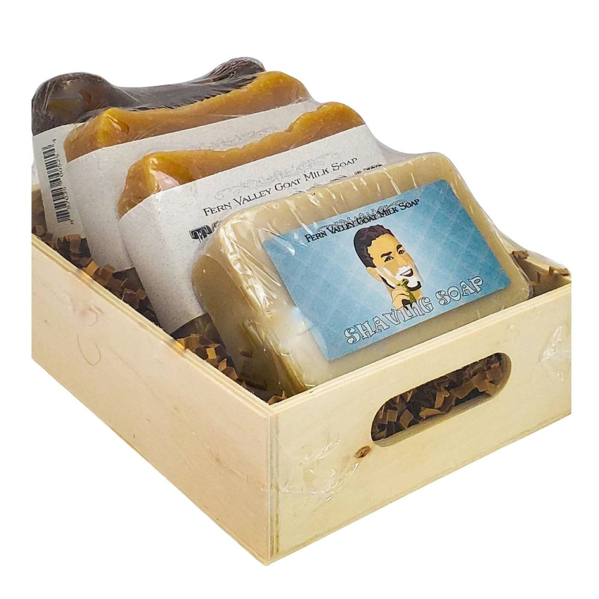 Natural Goat Milk Soap | Shower, Shave, and Clean-Up After Work Gift Crate