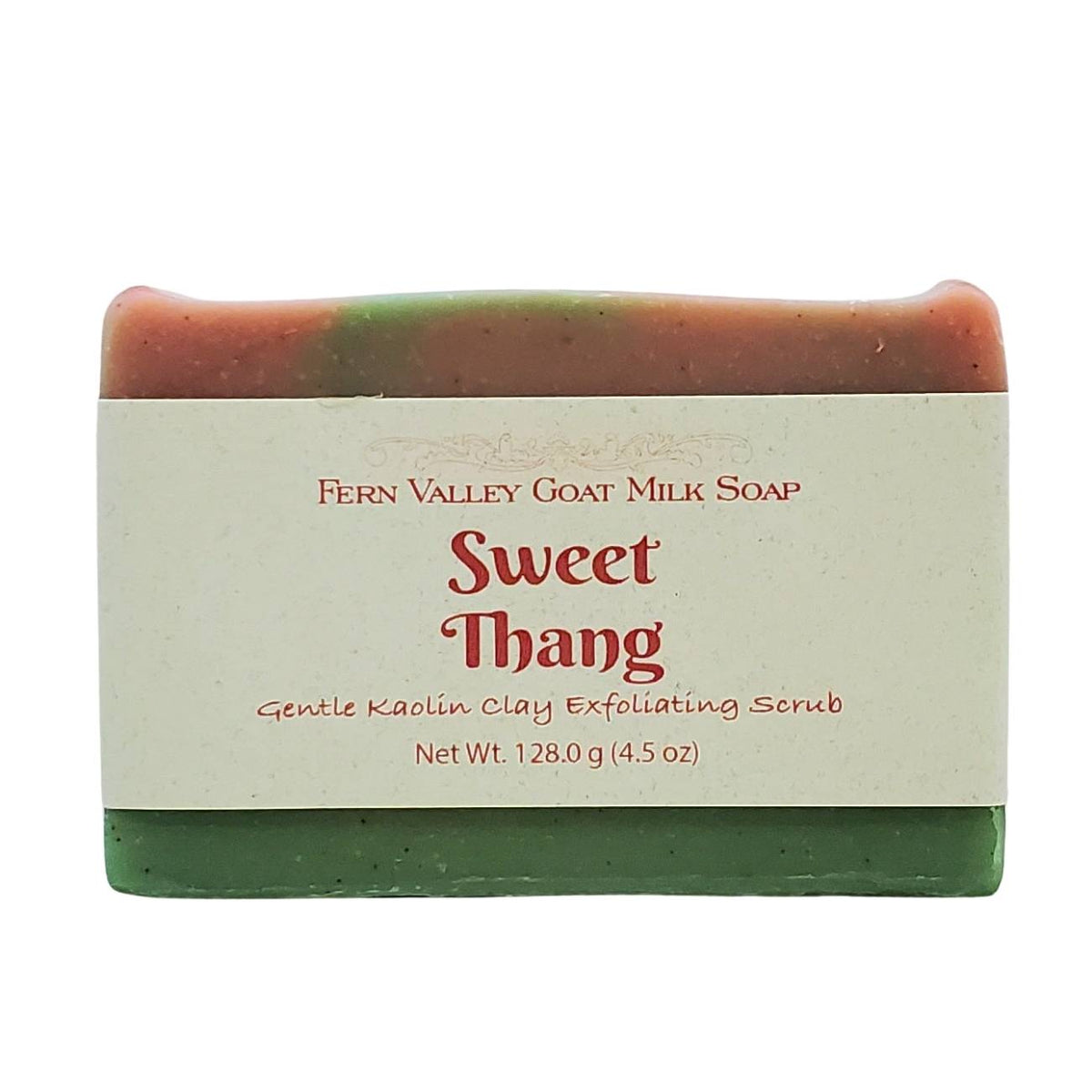 Natural Goat Milk Soap | Exfoliating Kaolin Clay Scrub |  Sweet Thang