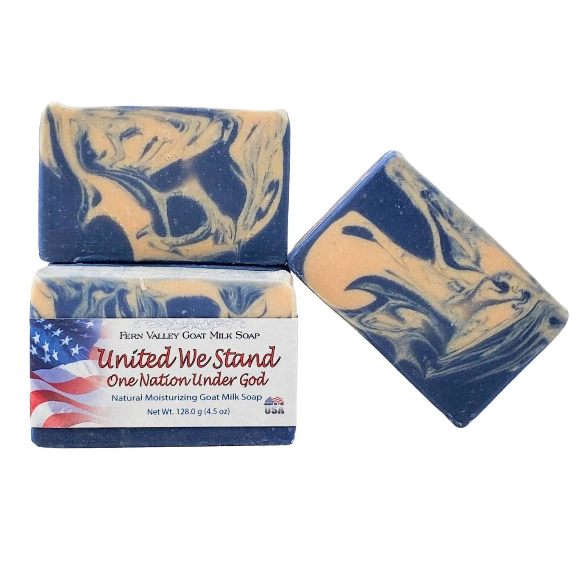 United We Stand Patriotic Soap POP 10 Bar Display Sleeve